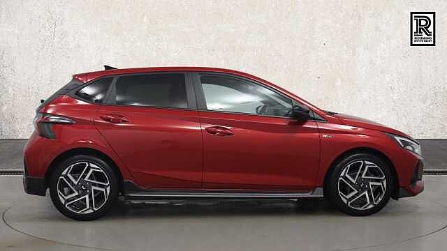 Hyundai I20 1.0 T-GDi N Line S Hatchback 5dr Petrol Manual Euro 6 (s/s) (100 ps) DRAGON RED