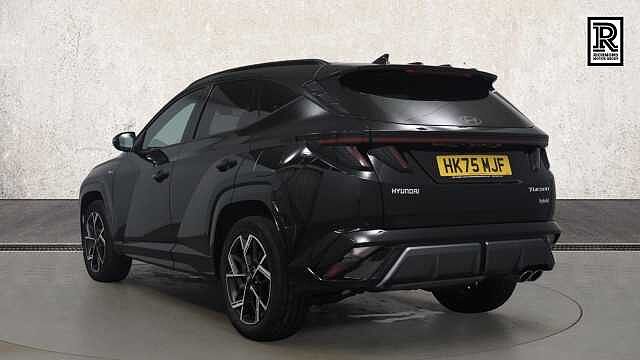 Hyundai TUCSON 1.6T N Line SUV 5dr Petrol Hybrid Auto Euro 6 (s/s) (239 ps) BLACK
