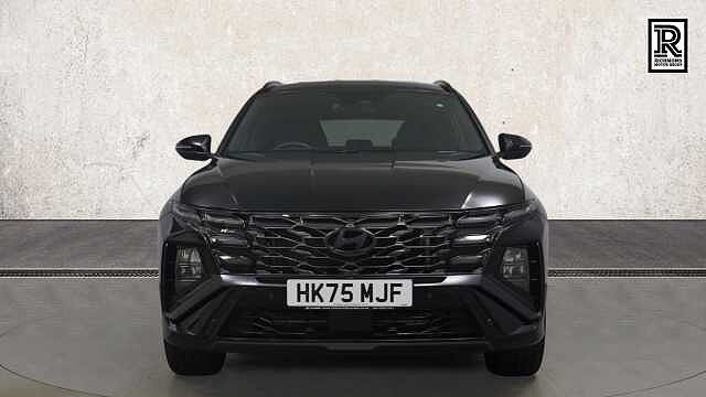 Hyundai TUCSON 1.6T N Line SUV 5dr Petrol Hybrid Auto Euro 6 (s/s) (239 ps) BLACK