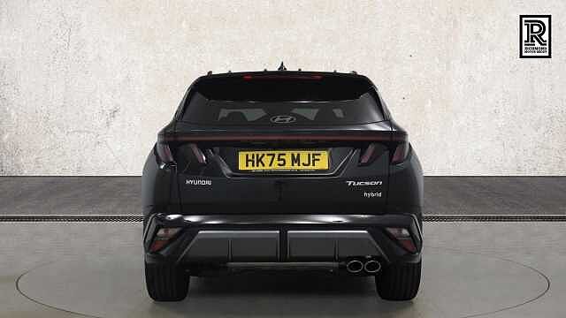 Hyundai TUCSON 1.6T N Line SUV 5dr Petrol Hybrid Auto Euro 6 (s/s) (239 ps) BLACK