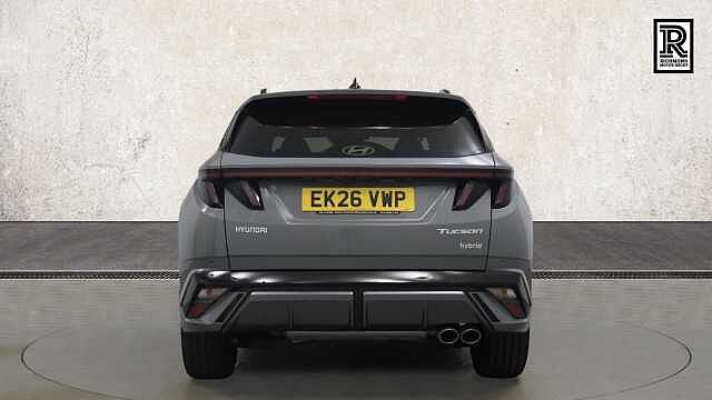 Hyundai TUCSON 1.6T N Line S SUV 5dr Petrol Hybrid Auto Euro 6 (s/s) (239 ps) Grey