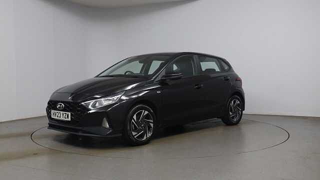 Hyundai I20 1.0 T-GDi MHEV SE Connect Hatchback 5dr Petrol Hybrid Manual Euro 6 (s/s) (100 p Black