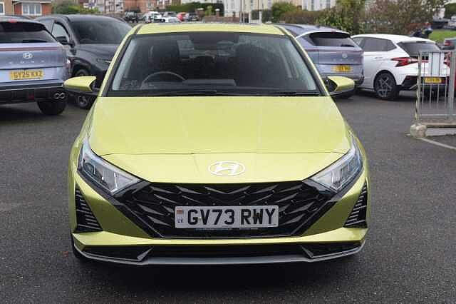 Hyundai I20 1.0T GDi Ultimate 5dr DCT Yellow