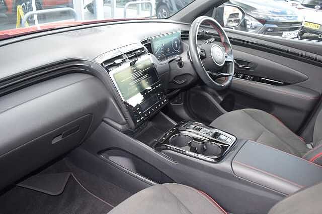 Hyundai TUCSON 1.6 TGDi Hybrid 230 N Line 5dr 2WD Auto Red