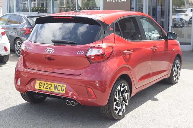 Hyundai I10 1.0 T-GDi N Line 5dr Red