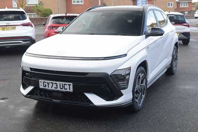 Hyundai KONA 1.6T N Line S 5dr DCT White