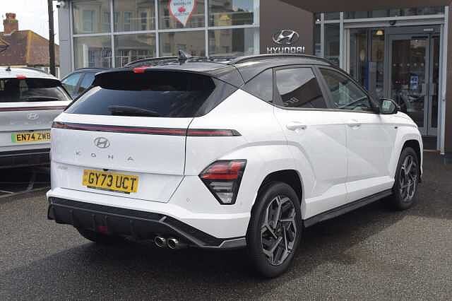 Hyundai KONA 1.6T N Line S 5dr DCT White
