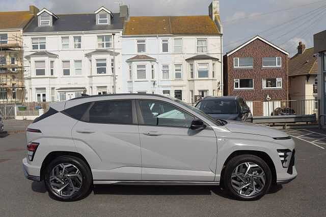 Hyundai KONA 1.6 Hybrid 138 N Line 5dr DCT Grey