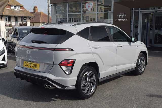 Hyundai KONA 1.6 Hybrid 138 N Line 5dr DCT Grey