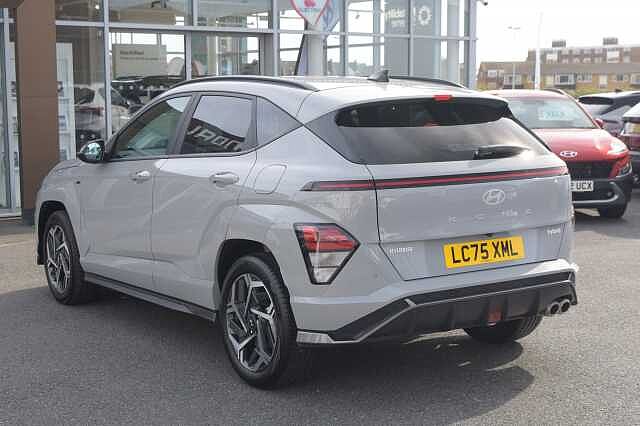 Hyundai KONA 1.6 Hybrid 138 N Line 5dr DCT Grey