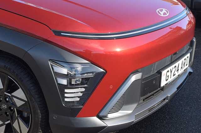 Hyundai KONA 1.6 GDi Hybrid Ultimate 5dr DCT Red
