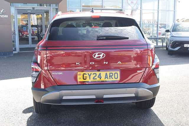 Hyundai KONA 1.6 GDi Hybrid Ultimate 5dr DCT Red