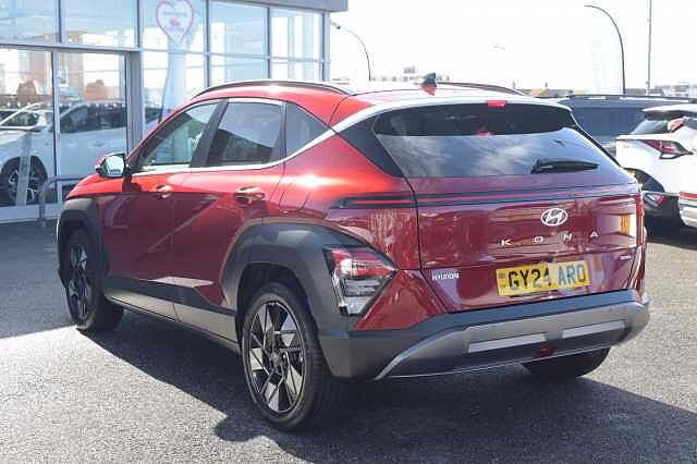 Hyundai KONA 1.6 GDi Hybrid Ultimate 5dr DCT Red