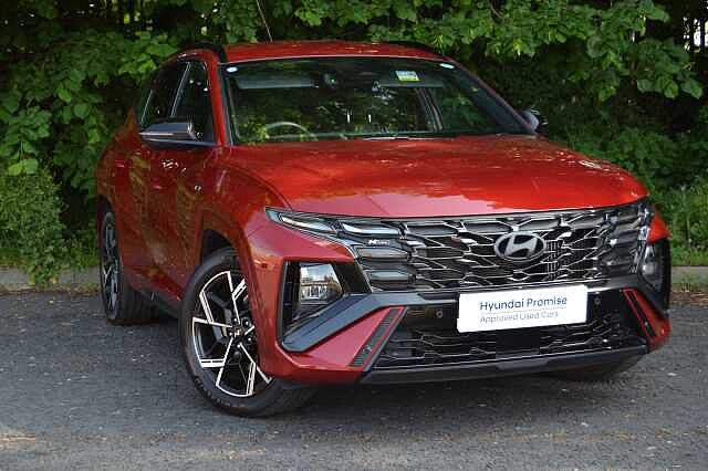 Hyundai TUCSON 1.6T N Line 5dr Ultimate Red