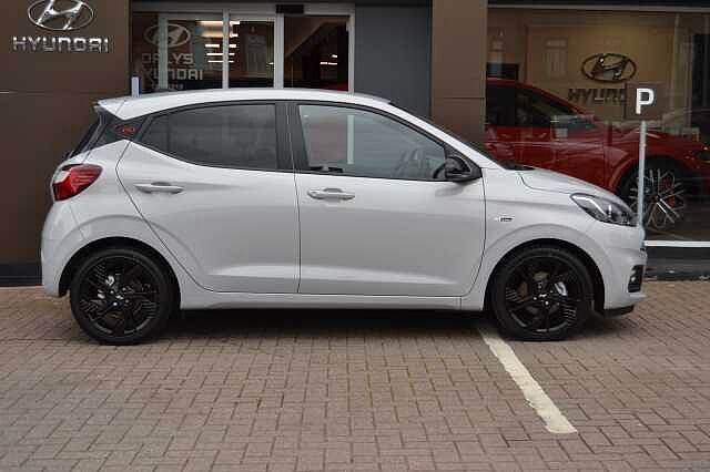 Hyundai I10 1.0 TGDI N LINE 100PS, DON'T MISS THIS ONE, HEATED SEATS &amp; STEERING WHEEL Grey