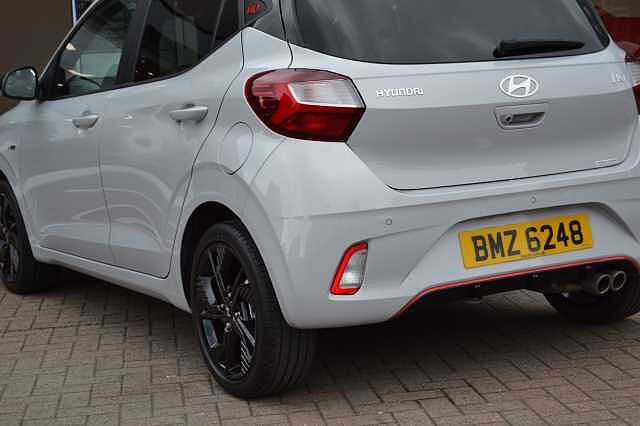 Hyundai I10 1.0 TGDI N LINE 100PS, DON'T MISS THIS ONE, HEATED SEATS &amp; STEERING WHEEL Grey