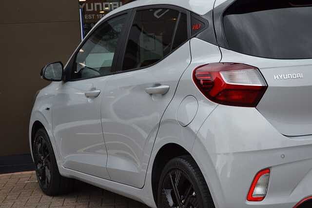 Hyundai I10 1.0 TGDI N LINE 100PS, DON'T MISS THIS ONE, HEATED SEATS &amp; STEERING WHEEL Grey