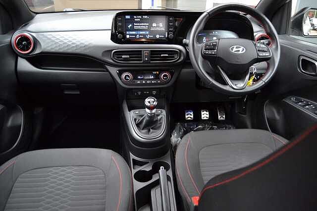 Hyundai I10 1.0 TGDI N LINE 100PS, DON'T MISS THIS ONE, HEATED SEATS &amp; STEERING WHEEL Grey