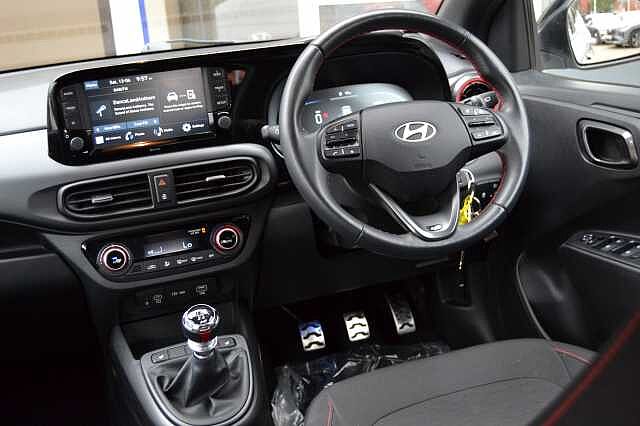 Hyundai I10 1.0 TGDI N LINE 100PS, DON'T MISS THIS ONE, HEATED SEATS &amp; STEERING WHEEL Grey