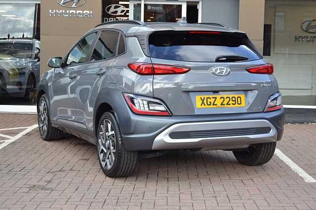 Hyundai KONA 1.6 GDI PREMIUM SELF CHARGING HYBRID AUTO ONLY 16,315 MILES Grey