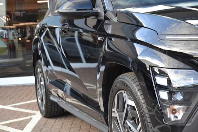 Hyundai KONA 1.6 Hybrid 138 N Line 5dr DCT Black