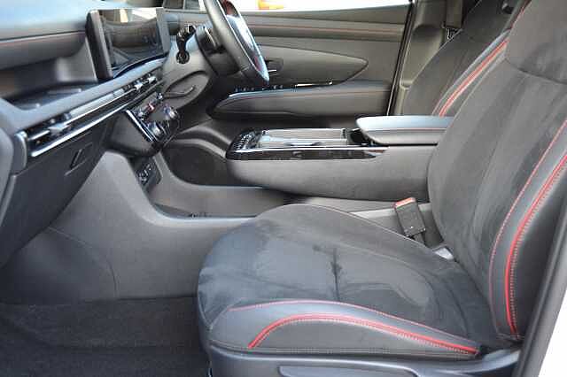 Hyundai TUCSON 1.6T 48V MHD N Line 5dr DCT Atlas White