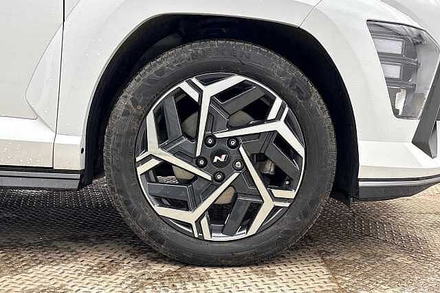 Hyundai KONA 1.6T 138 N Line 5dr Atlas White