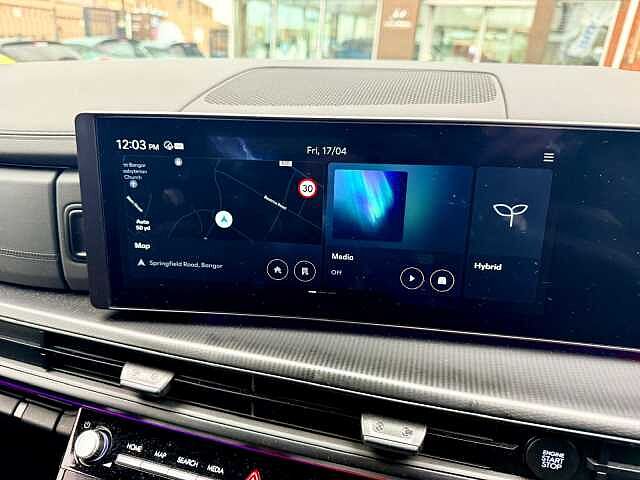 Hyundai SANTA FE 1.6 TGDi Hybrid Calligraphy 5dr Auto Green