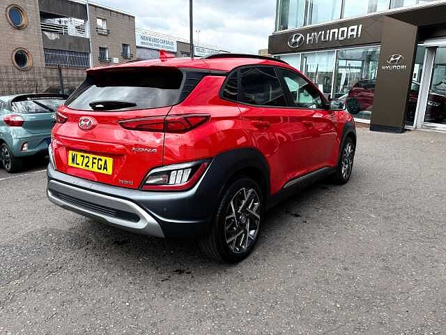 Hyundai KONA 1.6 GDi Hybrid Premium 5dr DCT Red