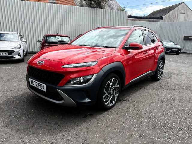 Hyundai KONA 1.6 GDi Hybrid Premium 5dr DCT Red