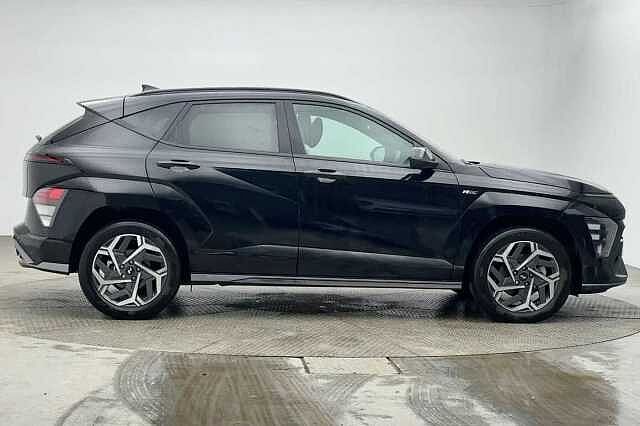 Hyundai KONA 1.6 Hybrid 129 N Line 5dr DCT Black