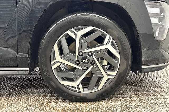 Hyundai KONA 1.6 Hybrid 129 N Line 5dr DCT Black