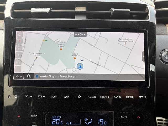 Hyundai TUCSON 1.6 TGDi Hybrid 230 N Line 5dr 2WD Auto Black