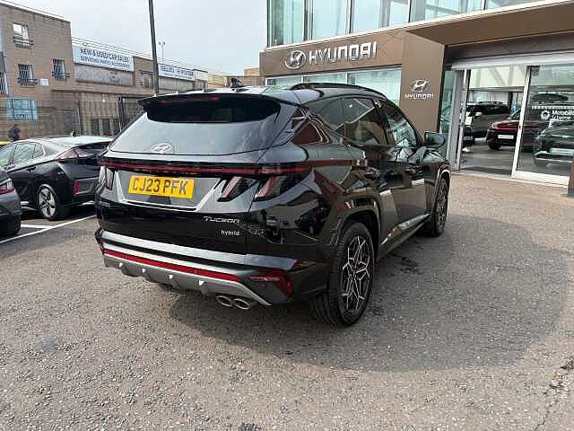Hyundai TUCSON 1.6 TGDi Hybrid 230 N Line 5dr 2WD Auto Black