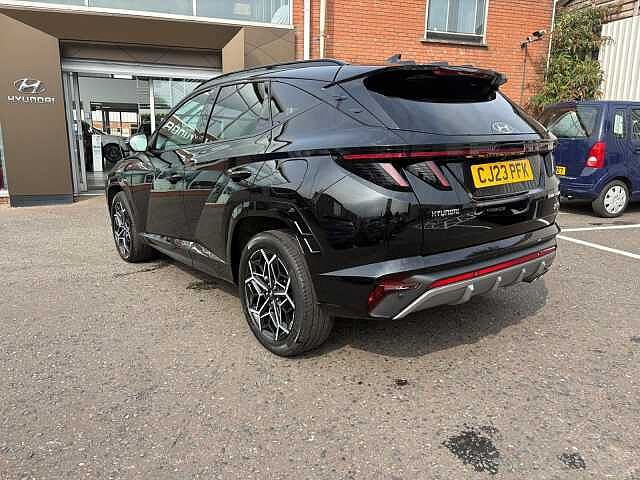Hyundai TUCSON 1.6 TGDi Hybrid 230 N Line 5dr 2WD Auto Black