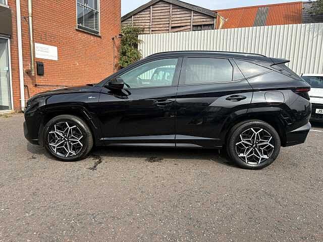 Hyundai TUCSON 1.6 TGDi Hybrid 230 N Line 5dr 2WD Auto Black