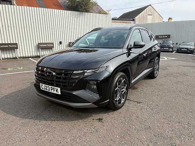 Hyundai TUCSON 1.6 TGDi Hybrid 230 N Line 5dr 2WD Auto Black