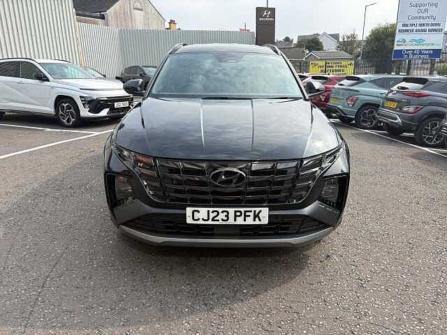 Hyundai TUCSON 1.6 TGDi Hybrid 230 N Line 5dr 2WD Auto Black