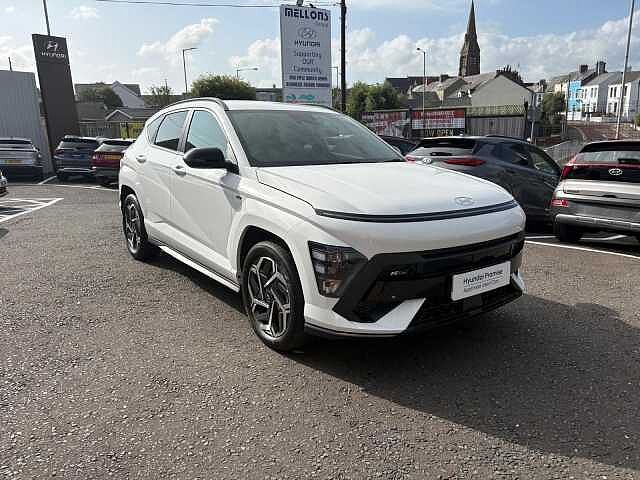 Hyundai KONA 1.6 Hybrid 129 N Line 5dr DCT White