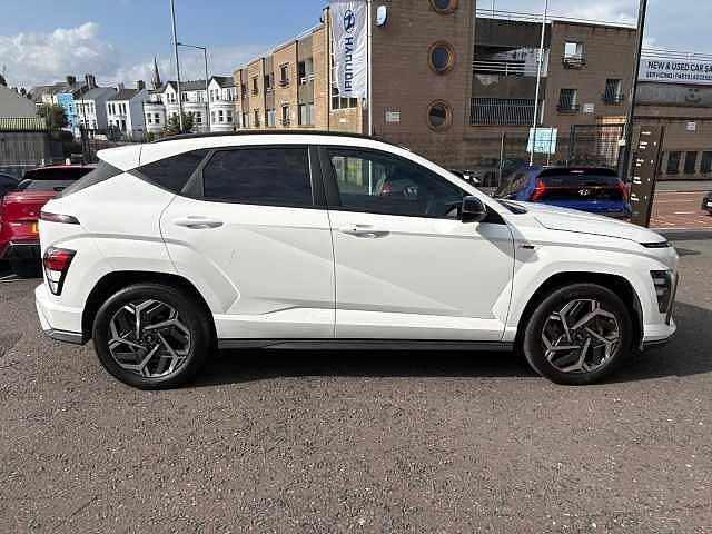 Hyundai KONA 1.6 Hybrid 129 N Line 5dr DCT White