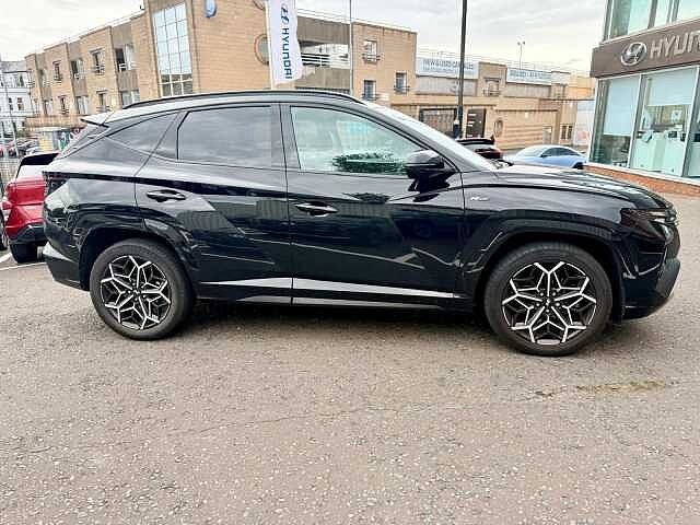 Hyundai TUCSON 1.6 TGDi Hybrid 230 N Line 5dr 2WD Auto Black