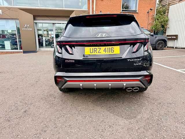 Hyundai TUCSON 1.6 TGDi Hybrid 230 N Line 5dr 2WD Auto Black
