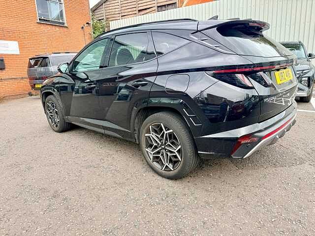 Hyundai TUCSON 1.6 TGDi Hybrid 230 N Line 5dr 2WD Auto Black