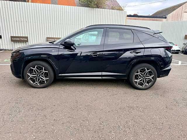 Hyundai TUCSON 1.6 TGDi Hybrid 230 N Line 5dr 2WD Auto Black