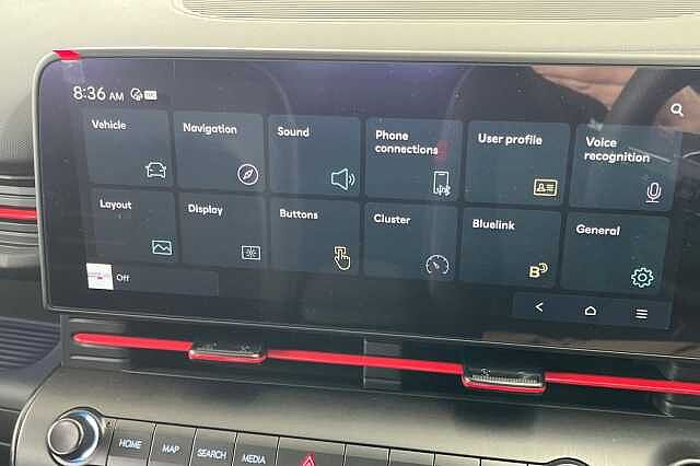 Hyundai KONA 1.6 T-GDi N Line S DCT Euro 6 (s/s) 5dr Black