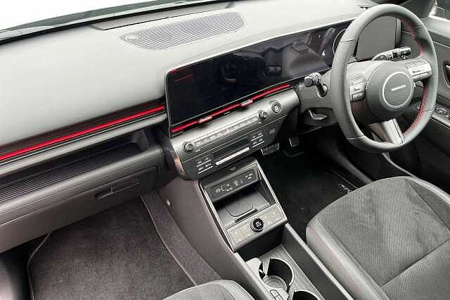 Hyundai KONA 1.6 T-GDi N Line S DCT Euro 6 (s/s) 5dr Black