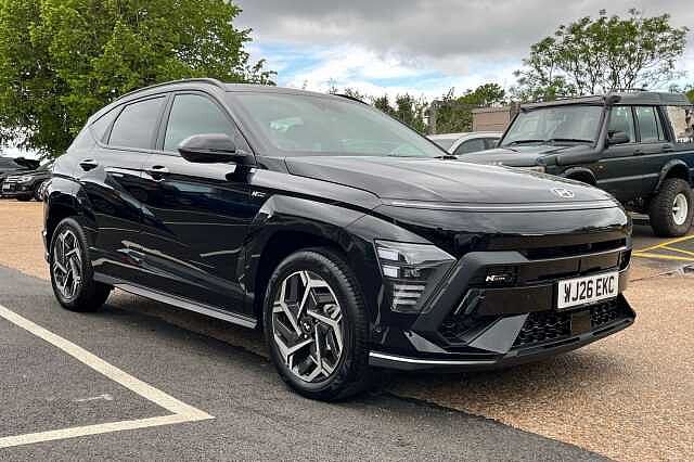 Hyundai KONA 1.6 T-GDi N Line S DCT Euro 6 (s/s) 5dr Black
