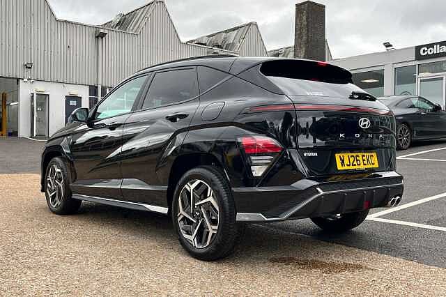 Hyundai KONA 1.6 T-GDi N Line S DCT Euro 6 (s/s) 5dr Black