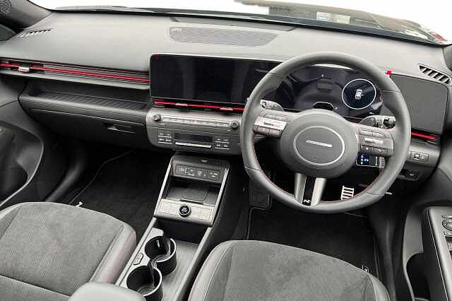 Hyundai KONA 1.6 T-GDi N Line S DCT Euro 6 (s/s) 5dr Black
