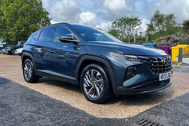 Hyundai TUCSON 1.6 T-GDi MHEV Premium DCT Euro 6 (s/s) 5dr Blue